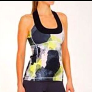Lululemon Scooped Neck Tank Top Citron Tinted